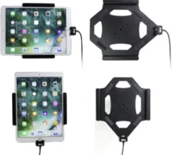 Brodit Aktiv hållare med USB-kabel och cigg-adapter, Apple iPad Air 2019/Air 3rd Gen (A2123, A2152, A2153, A2154)/Pro 10.5 (A1701, A1709)