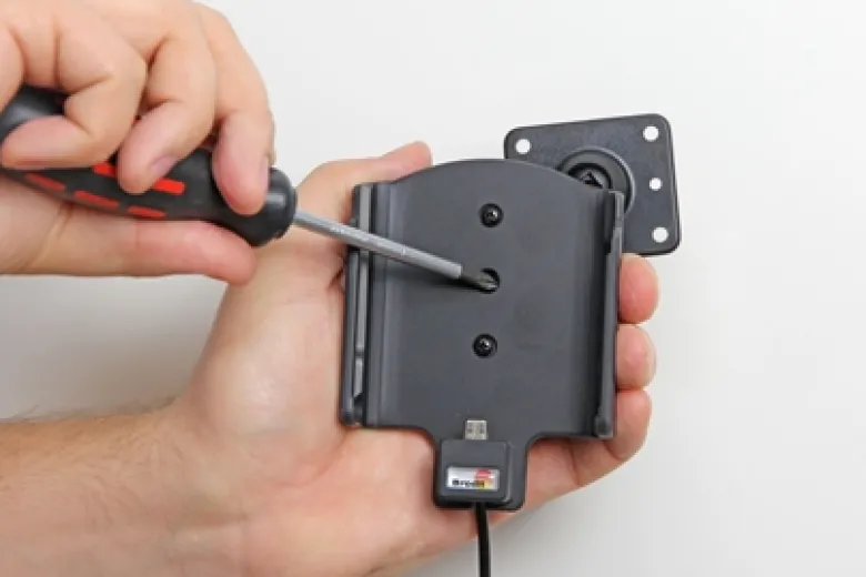 Brodit Aktiv hållare med USB-kabel och cigg-adapter, Samsung Galaxy S7 Edge