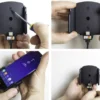 Brodit Aktiv hållare med USB-kabel och cigg-adapter, Samsung Galaxy S24 Ultra SM-S928B/DS/S24+ SM-S926B/DS/S25 Ultra/S25+