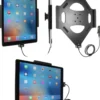 Brodit Aktiv hållare med USB-kabel och cigg-adapter, Apple iPad Pro 12.9 (A1584, A1652, A1670, A1671)