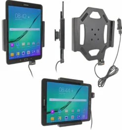 Brodit Aktiv hållare med USB-kabel och cigg-adapter, Samsung Galaxy Tab S2 9.7 SM-T810/SM-T813/SM-T815/SM-T819