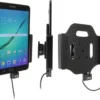Brodit Aktiv hållare med USB-kabel och cigg-adapter, Samsung Galaxy Tab S2 8.0 SM-T713 /SM-T719