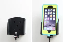Brodit Aktiv hållare med USB-kabel och cigg-adapter, Apple iPhone 6/6S