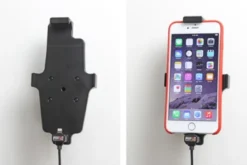Brodit Aktiv hållare med USB-kabel och cigg-adapter, Apple iPhone 11 Pro Max/12 Pro Max/13 Pro Max/14 Plus/14 Pro Max/6 Plus/6S Plus/7 Plus/8 Plus/Xs Max
