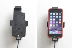 Brodit Aktiv hållare med USB-kabel och cigg-adapter, Apple iPhone 12 Mini/13 Mini/6/6S/7/8/SE 2nd Gen 2020