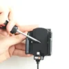Brodit Aktiv hållare med USB-kabel och cigg-adapter, Apple iPhone 5/5C/5S/SE