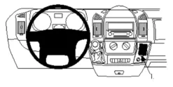 Brodit Förstärkt ProClip, Citroen/Fiat/Opel/Peugeot
