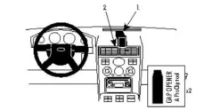 Brodit Förstärkt ProClip, Ford Mondeo 01-07