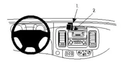 Brodit Förstärkt ProClip, Nissan/Opel/Renault