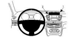 Brodit Förstärkt ProClip, Peugeot 508 11-18
