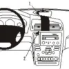 Brodit Förstärkt ProClip, Volvo S60/V70 N/XC70 00-10