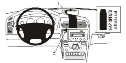 Brodit Förstärkt ProClip, Volvo S60/V70 N/XC70 00-10