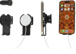 Brodit Fäste med kulled, Apple iPhone 12/12 Mini/12 Pro/12 Pro Max/13/13 Mini/13 Pro/13 Pro Max/14/14 Plus m. fl.
