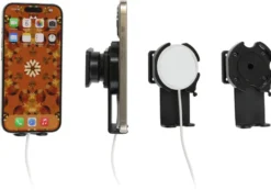 Brodit Fäste med kulled, Apple iPhone 12/12 Mini/12 Pro/12 Pro Max/13/13 Mini/13 Pro/13 Pro Max/14/14 Plus m. fl.