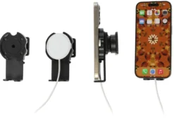 Brodit Fäste med kulled, Apple iPhone 12/12 Mini/12 Pro/12 Pro Max/13/13 Mini/13 Pro/13 Pro Max/14/14 Plus m. fl.