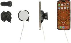 Brodit Fäste med kulled, Apple iPhone 12/12 Mini/12 Pro/12 Pro Max/13/13 Mini/13 Pro/13 Pro Max/14/14 Plus m. fl.