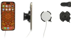 Brodit Fäste med kulled, Apple iPhone 12/12 Mini/12 Pro/12 Pro Max/13/13 Mini/13 Pro/13 Pro Max/14/14 Plus m. fl.