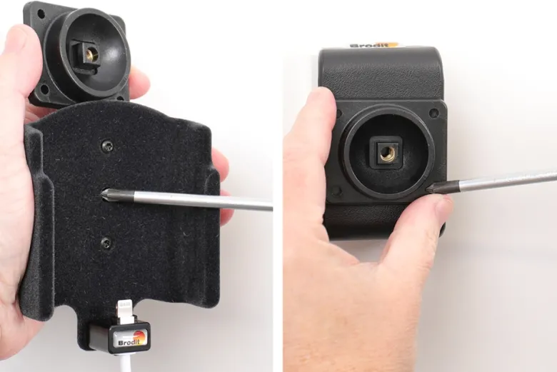 Brodit Hållare för Kabelanslutning, Apple iPhone 11 Pro