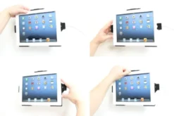 Brodit Hållare för Kabelanslutning, Apple iPad 4th Gen (A1458, A1459, A1460)/With Retina (Lightning Connector)