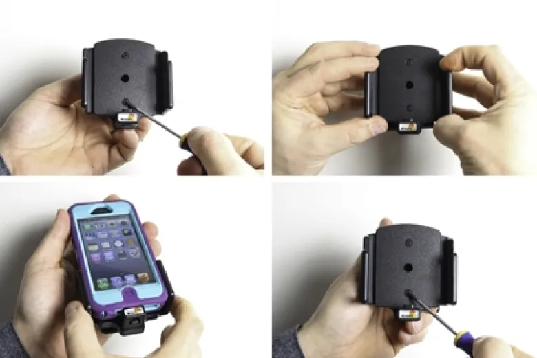 Brodit Hållare för Kabelanslutning, Apple iPhone 5/5S/SE