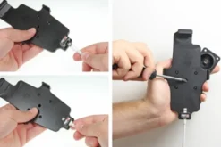 Brodit Hållare för Kabelanslutning, Apple iPhone 6 Plus/6S Plus/7 Plus/8 Plus/Xs Max