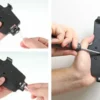 Brodit Hållare för Kabelanslutning, Apple iPhone 6 Plus/6S Plus/7 Plus/8 Plus/Xs Max
