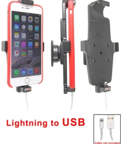 Brodit Hållare för Kabelanslutning, Apple iPhone 6 Plus/6S Plus/7 Plus/8 Plus/Xs Max