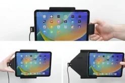 Brodit Hållare med fjäder-lås, Apple iPad 10th Gen (A2696, A2757, A2777)/2025 A16 (A3354, A3355, A3356)