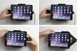 Brodit Hållare med fjäder-lås, Apple iPad Air 2 (A1566, A1567)