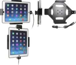 Brodit Hållare med fjäder-lås, Apple iPad 5th Gen (A1822, A1823)/9.7 6th Gen (A1893, A1954)/9.7 New/Air (A1474, A1475, A1476)