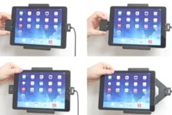Brodit Hållare med fjäder-lås, Apple iPad 5th Gen (A1822, A1823)/9.7 6th Gen (A1893, A1954)/9.7 New/Air (A1474, A1475, A1476)