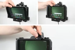 Brodit Hållare med fjäder-lås, Samsung Galaxy Tab Active 3 SM-T570/SM-T575/5 SM-X300/SM-X306B