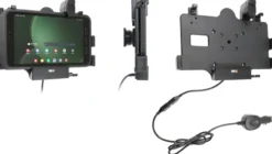 Brodit Hållare med fjäder-lås, Samsung Galaxy Tab Active 3 SM-T570/SM-T575/5 SM-X300/SM-X306B