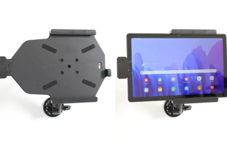 Brodit Hållare med fjäder-lås, Samsung Galaxy Tab A7 10.4 (2020) SM-T500/SM-T505