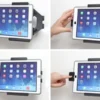 Brodit Hållare med nyckel-lås, Apple iPad 5th Gen (A1822, A1823)/9.7 6th Gen (A1893, A1954)/9.7 New/Air (A1474, A1475, A1476)
