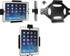 Brodit Hållare med nyckel-lås, Apple iPad 5th Gen (A1822, A1823)/9.7 6th Gen (A1893, A1954)/9.7 New/Air (A1474, A1475, A1476)