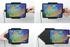 Brodit Hållare med nyckel-lås, Apple iPad 10th Gen (A2696, A2757, A2777)/2025 A16 (A3354, A3355, A3356)