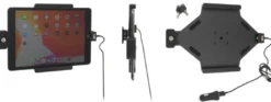 Brodit Hållare med nyckel-lås, Apple iPad 10.2 7th Gen (A2197, A2198, A2200)/8th Gen (A2428, A2429, A2430, A2270)/9th Gen (A2602, A2603, A2604, A2605)