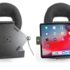 Brodit Hållare med nyckel-lås, Apple iPad Air 13 2024 (A2898, A2899, A2900)/Air 13 2025 M3 (A3268, A3268, A2371)/Pro 12,9 2018 (A1876, A1895, A1983, A2014)/Pro 12.9 2020 (A2069, A2232, A2229)/Pro 12.9 5th Gen 2021 (A2378, A2379, A2461)/Pro 12.9 6th Gen 2