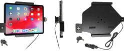 Brodit Hållare med nyckel-lås, Apple iPad Air 11 (A2902, A2903, A2904)/Air 11 2025 M3 (A3266, A3267, A2370)/Air 4th Gen (A2072, A2316, A2324, A2325)/Air 5th Gen (A2588, A2589, A2591)/Pro 11 2018 (A1980, A2013, A1934, A1979)/Pro 11 2020 2nd Generation (A2