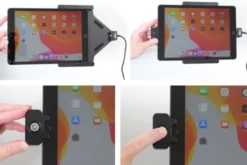 Brodit Hållare med nyckel-lås, Apple iPad 10.2 7th Gen (A2197, A2198, A2200)/8th Gen (A2428, A2429, A2430, A2270)/9th Gen (A2602, A2603, A2604, A2605)