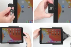 Brodit Hållare med nyckel-lås, Apple iPad 10.2 7th Gen (A2197, A2198, A2200)/8th Gen (A2428, A2429, A2430, A2270)/9th Gen (A2602, A2603, A2604, A2605)