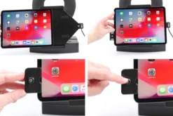 Brodit Hållare med nyckel-lås, Apple iPad Air 11 (A2902, A2903, A2904)/Air 11 2025 M3 (A3266, A3267, A2370)/Air 4th Gen (A2072, A2316, A2324, A2325)/Air 5th Gen (A2588, A2589, A2591)/Pro 11 2018 (A1980, A2013, A1934, A1979)/Pro 11 2020 2nd Generation (A2