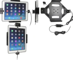 Brodit Hållare med nyckel-lås, Apple iPad 5th Gen (A1822, A1823)/9.7 6th Gen (A1893, A1954)/9.7 New/Air (A1474, A1475, A1476)