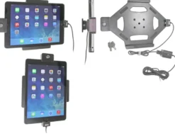 Brodit Hållare med nyckel-lås, Apple iPad 5th Gen (A1822, A1823)/9.7 6th Gen (A1893, A1954)/9.7 New/Air (A1474, A1475, A1476)