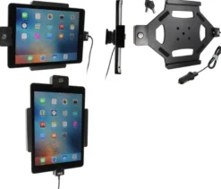 Brodit Hållare med nyckel-lås, Apple iPad Air 2 (A1566, A1567)/Pro 9.7 (A1673, A1674, A1675)