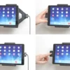 Brodit Hållare med nyckel-lås, Apple iPad 5th Gen (A1822, A1823)/9.7 6th Gen (A1893, A1954)/9.7 New/Air (A1474, A1475, A1476)
