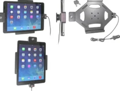 Brodit Hållare med nyckel-lås, Apple iPad 5th Gen (A1822, A1823)/9.7 6th Gen (A1893, A1954)/9.7 New/Air (A1474, A1475, A1476)