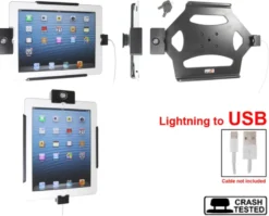 Brodit Hållare med nyckel-lås, Apple iPad 4th Gen (A1458, A1459, A1460)/With Retina (Lightning Connector)