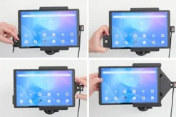 Brodit Hållare med nyckel-lås, Lenovo Tab K10 TB-X6C6F